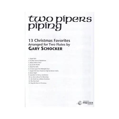 Two Pipers Piping - 13 Chrisstmas Favorites
