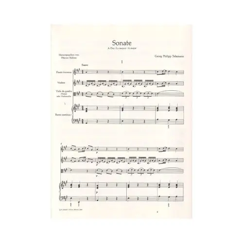 Sonate A-Dur