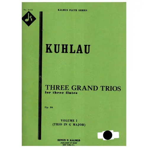 Three Grand Trios - Op.86 - Vol.1
