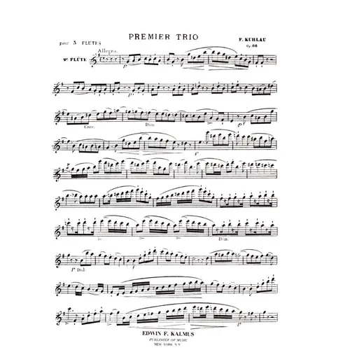 Three Grand Trios - Op.86 - Vol.1