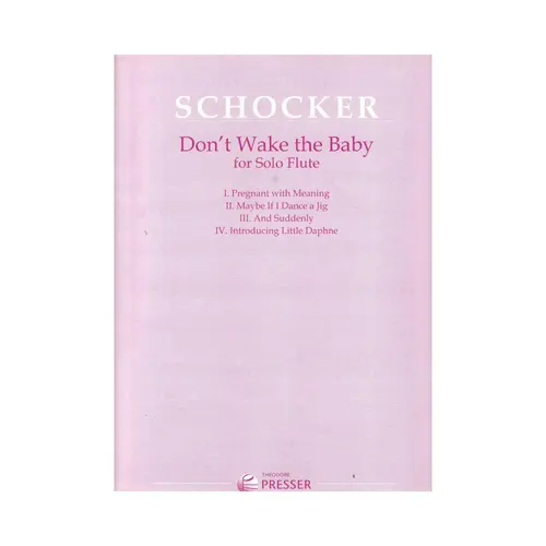 Don'T Wake The Baby For Solo Flute