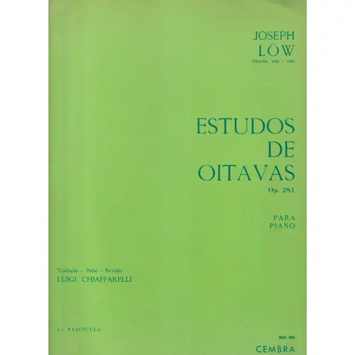 Estudos De Oitavas - Op. 281 - Vol.1