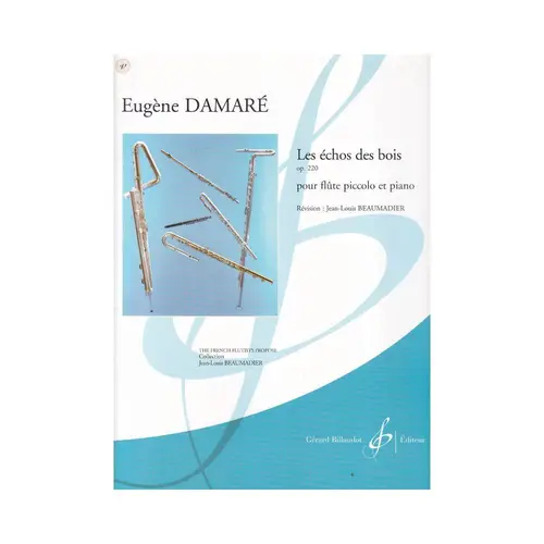 Les Echos Des Bois Op.220 Pour Flute Piccolo Et Piano