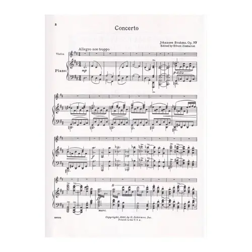Concerto In D-Op.77 (Violin)-1395
