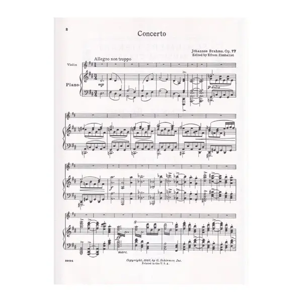 Concerto In D-Op.77 (Violin)-1395