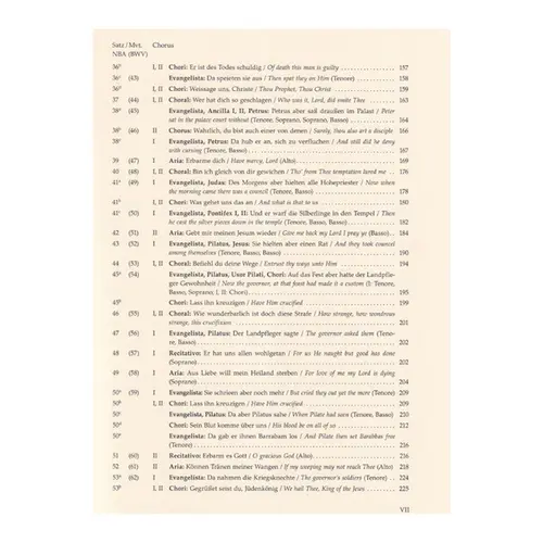 St.Matthew passion - BWV 244 - Vocal Score - Urtext