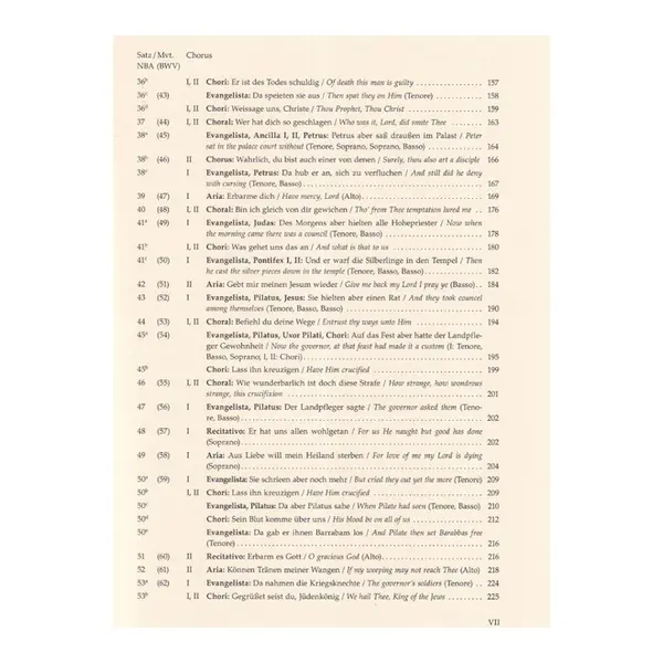 St.Matthew passion - BWV 244 - Vocal Score - Urtext