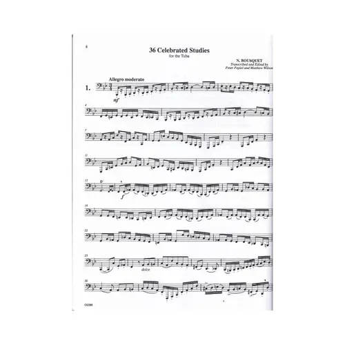 36 Celebrated Studies For The Tuba