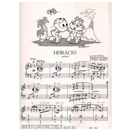 Horacio - Turma Da Mônica