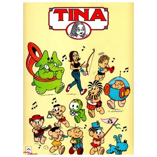 Tina - blues - Turma Da Monica
