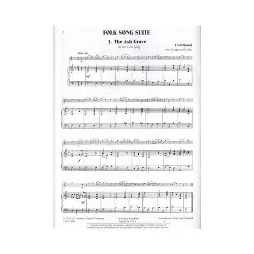Flute 102: Solo Repertoire A Collection Of Solos - Piano Accompaniments