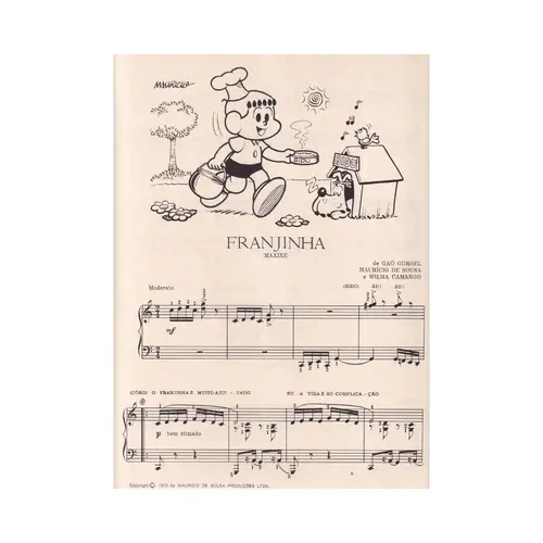 Franjinha (maxixe) - Turma da Monica