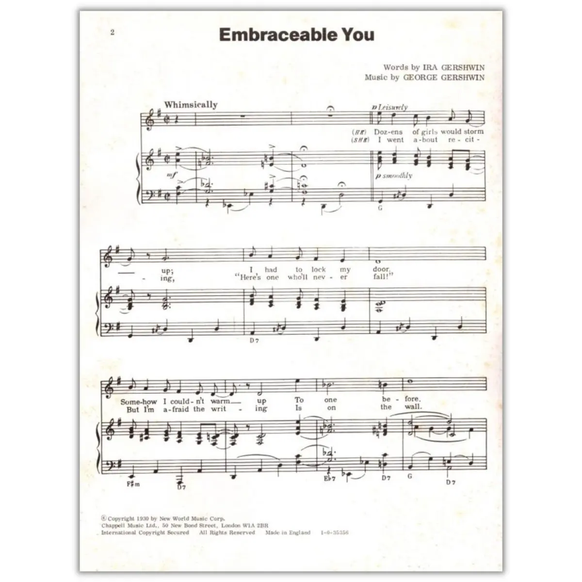 Embraceable You