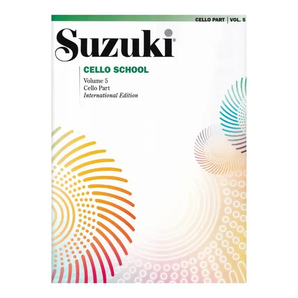 Suzuki Cello School - Vol.05 - Book Only