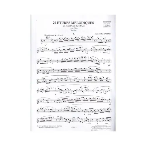 20 Etudes Melodiques