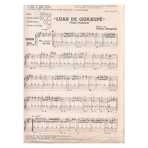 Luar De Guaxupe - Valsa  (Edição Antiga)