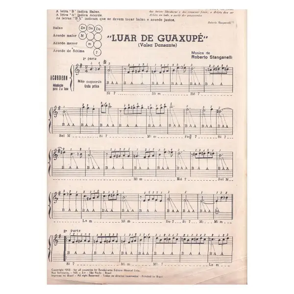 Luar De Guaxupe - Valsa  (Edição Antiga)