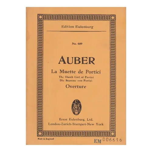 La Muette De Portici  - Ouverture