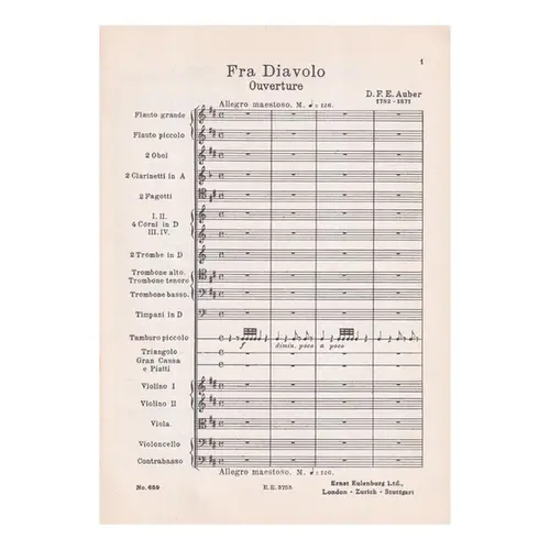 Fra Diavolo - Ouverture