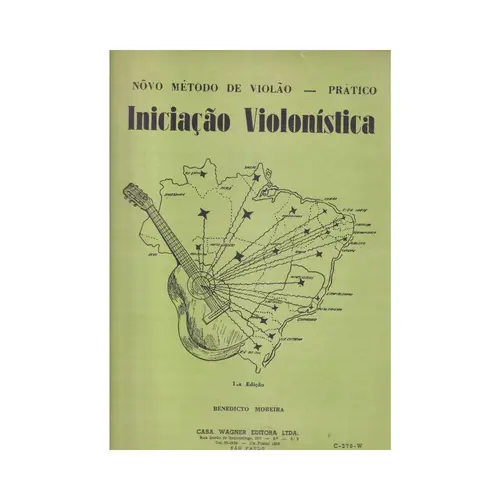 Iniciação Violinística - 1.a edição Exemplar Antigo