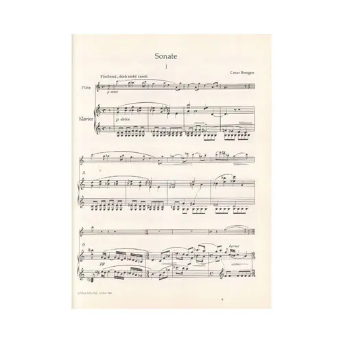 Sonate Fur Flote