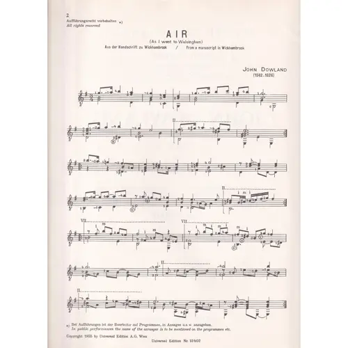 Air And Galliard