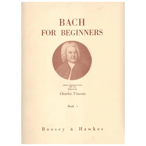 Bach For Beginners - Vol.1