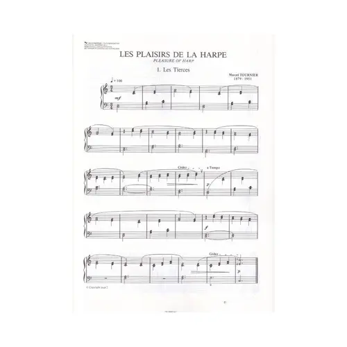 Les Plaisirs De La Harpe  - Vol.1