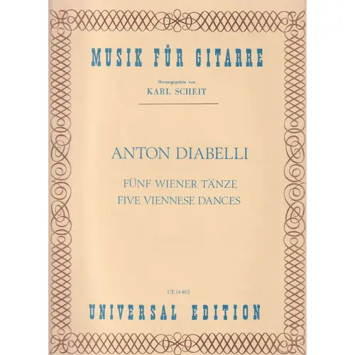 Funf Wiener Tanze (Five Viennese Dances)