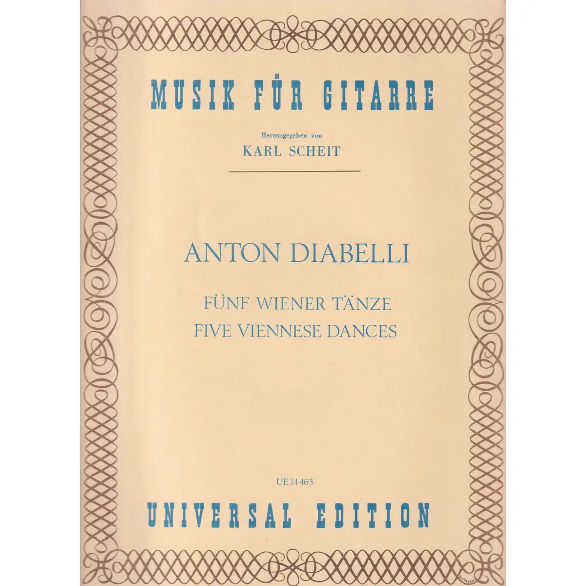 Funf Wiener Tanze (Five Viennese Dances)