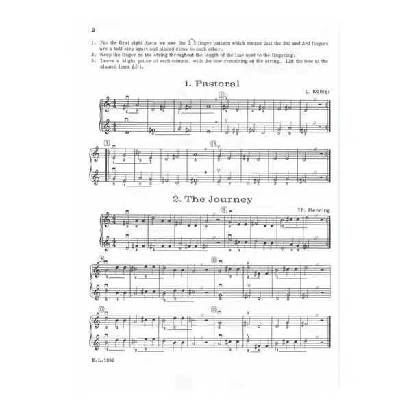 Duets For Strings - Violin - Vol.1