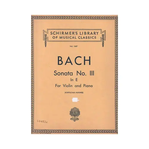 Sonata N.III  In E  (Edição Antiga)