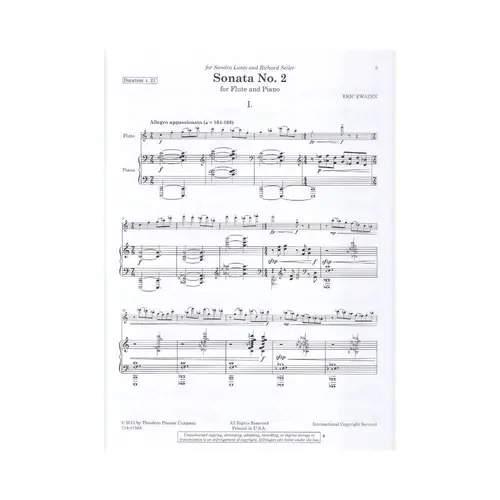 Sonata N.2 For Flute And Piano