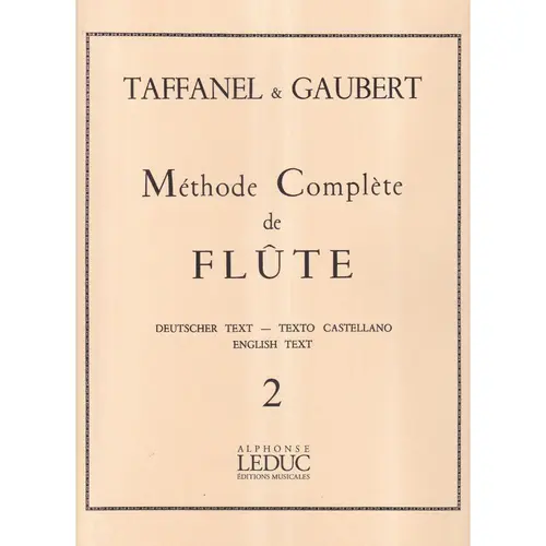 Methode Complete De Flute - Vol. 2