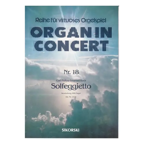 Solfeggietto  - Organ In Concert N.18