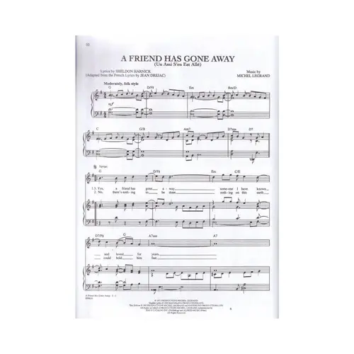 The Michel Legrand Songbook