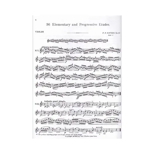Elementary And Progressive Studies Op.20 - Vol.1