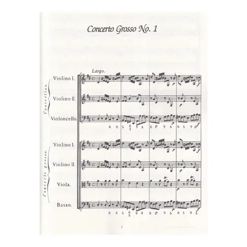 Complete Concerti Grossi In Full Score