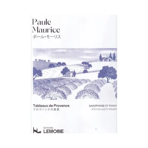 Tableaux De Provence Pour Sax Et Piano