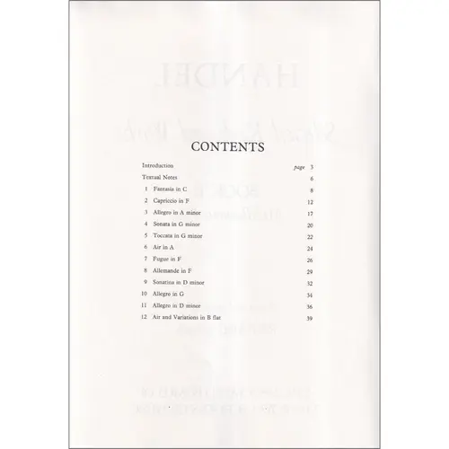 Selected Keyboard Works - Vol.2