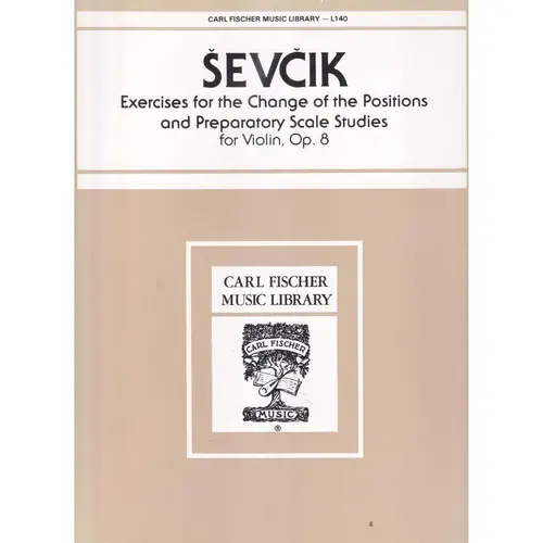 Exercises For Change Of The Positions - Op.8