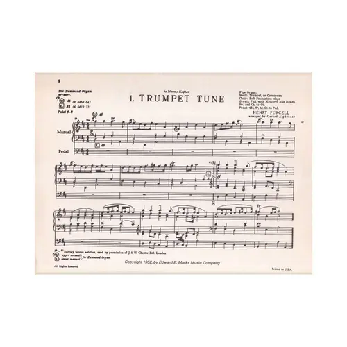 Trumpet Tune And Air