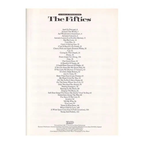The Fifties - 70 Years Of Popular Music