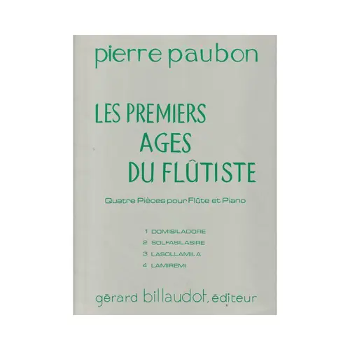Les Premiers Ages Du Flutiste