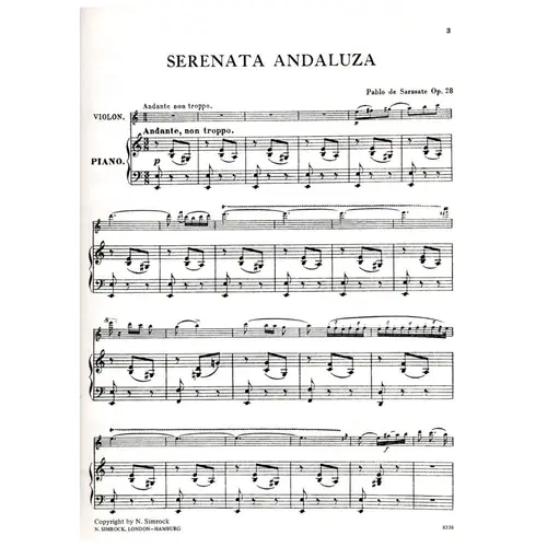 Serenata Andaluza - Op.28