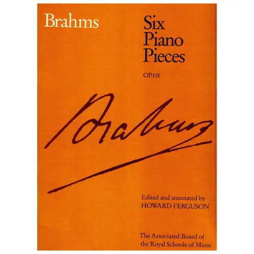 Six Piano Pieces - Op.118