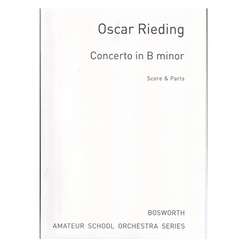 Concerto In B Minor - Score + Parts