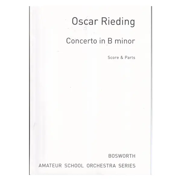 Concerto In B Minor - Score + Parts