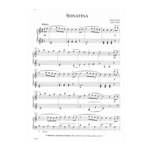 Selected Sonatinas - Vol.1