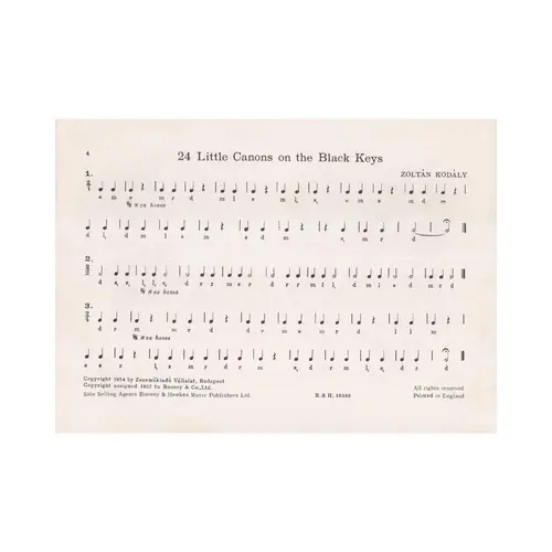 24 Little Canons On The Black Keys